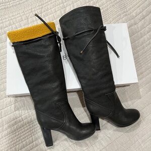 See By Chloe Dark Grey Boots NIB